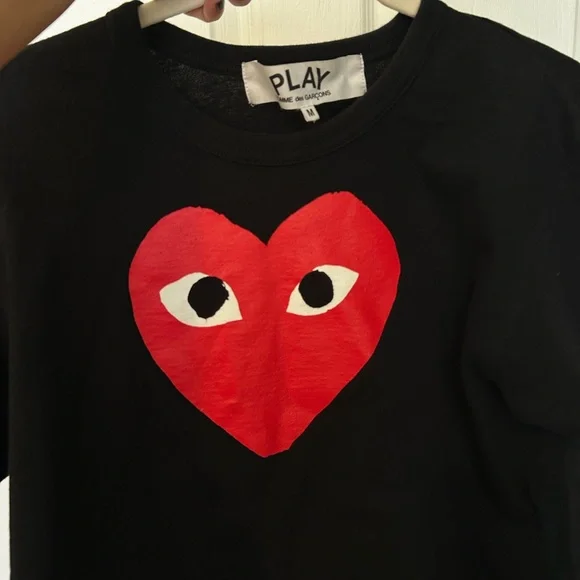 Commes de Garçon PLAY T-shirt sz M - Picture 11 of 11